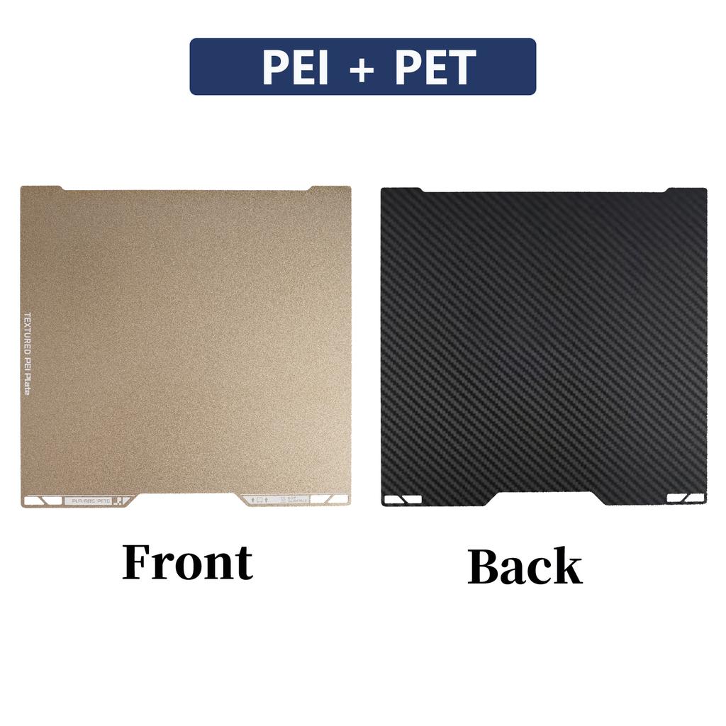 H2D Build Plate PEI Smooth PEO PET PEY Double Sided Spring Buildplate Steel Sheet For Bambu Lab H2D with QR Code