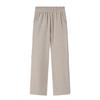 2024 Fashionable High-Waisted Woolen Pants for Middle-Aged & Elderly Women - Elastic Waist, Loose Fit, Plus Size for Autumn/Winter