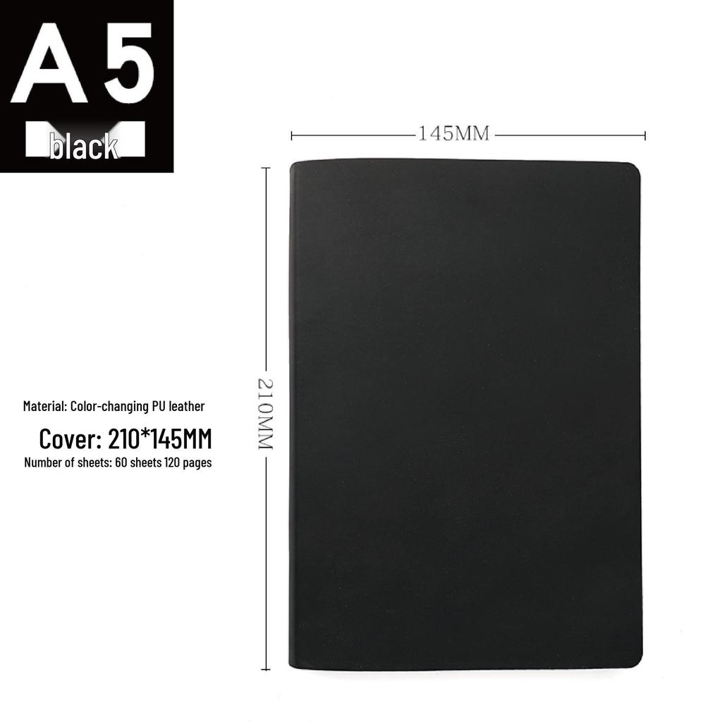 Chinese Style A5 Sheepskin Notebook Gift Set with Custom Logo