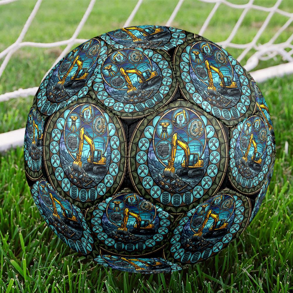 Construction Tools Harmony Round Football Size 5 Adult Ball Suitable for Training Matches and Outdoor Team.