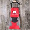With Hand Towel Kitchen Apron Waterproof Restaurant Uniform Household Antifouling Apron  Barber