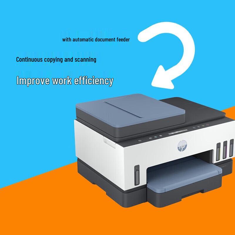 HP Tank 755 Color Wireless Auto Duplex All-in-One Printer CN plug (adapter included)
