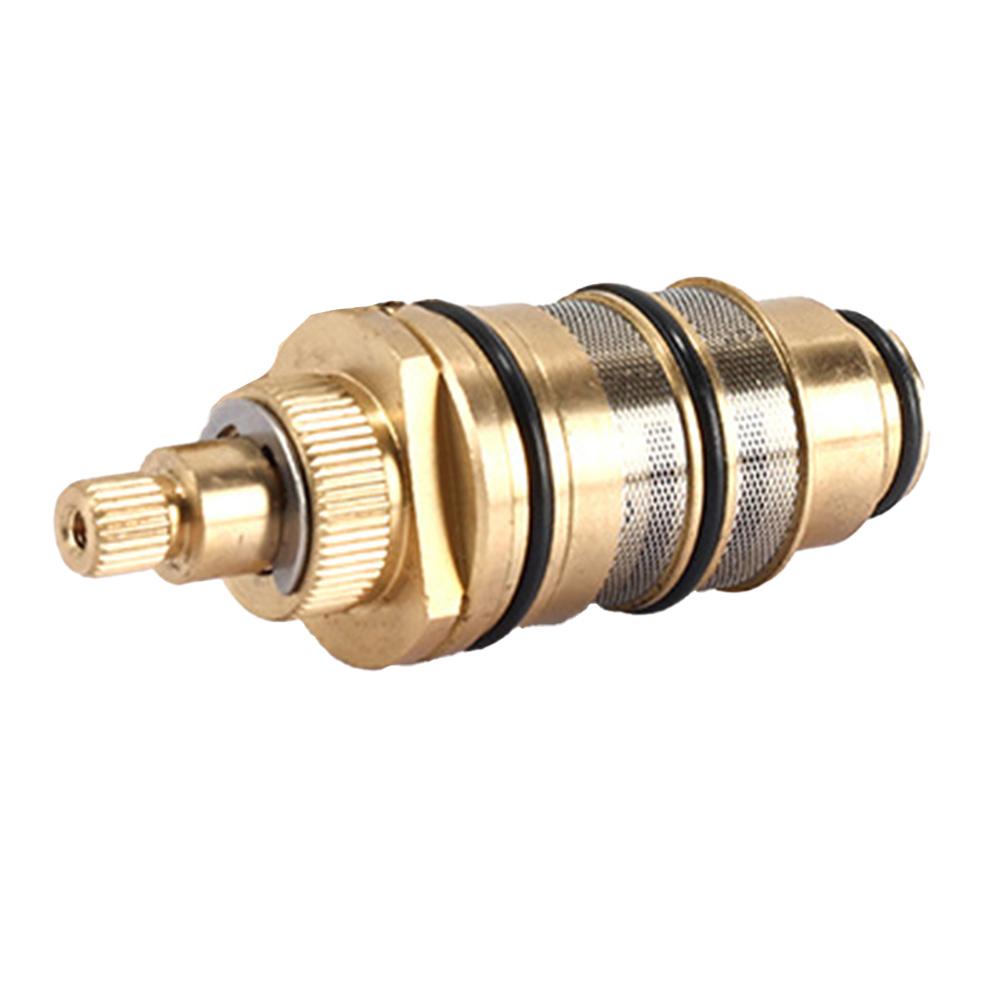 Thermostatic Valve Cartridge Copper for Shower Use Precise Temperature Control Valve Brass Construction and 1167 Lmin Flow Rate