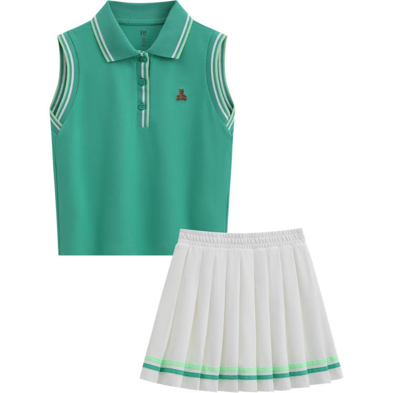 GAP Girls  Quick-Dry Polo & Skirt Set 130/64
