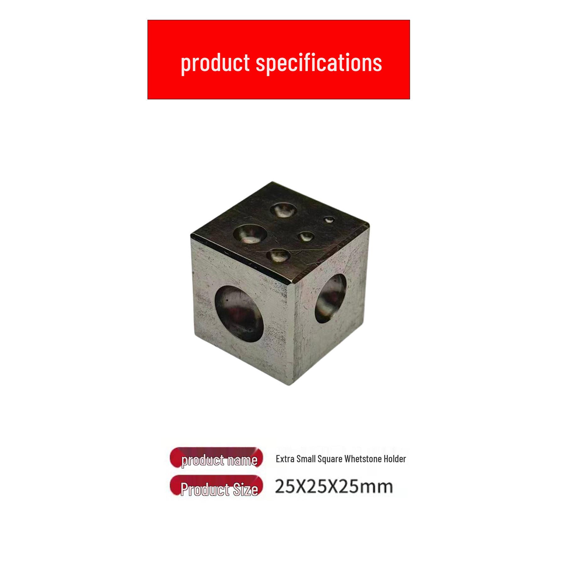 Large Square Anvil Dapping Block for Goldsmith Tools - Gold, Silver, Copper Jewelry Processing