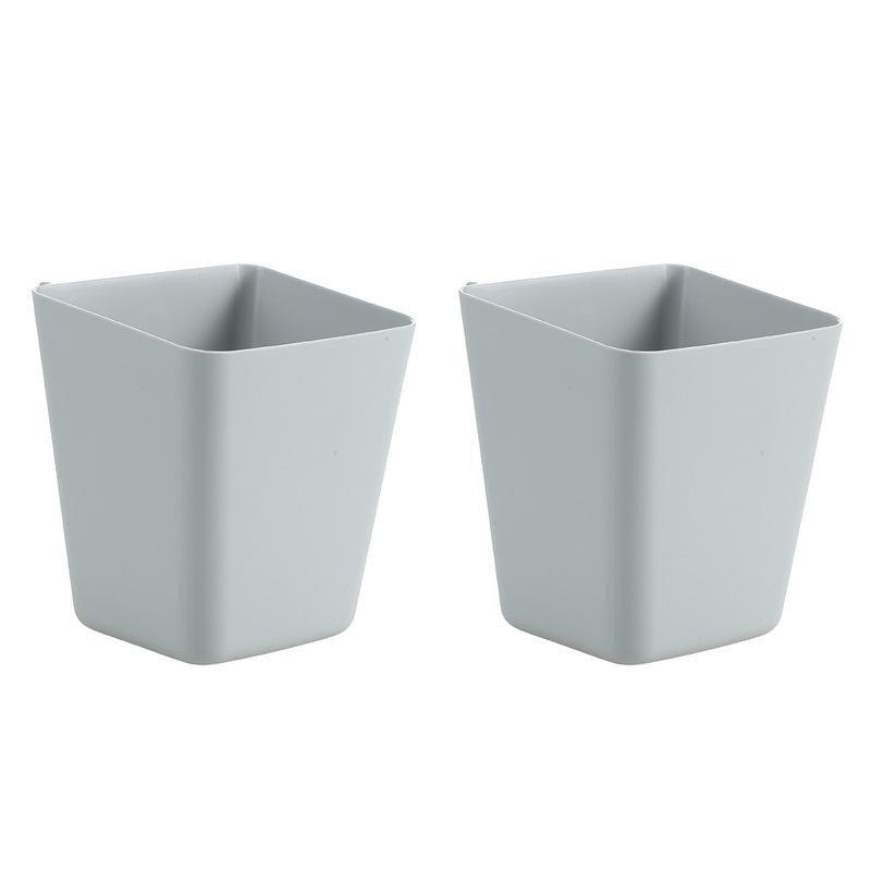 1/2pcs desk trolley hanging beauty car storage box hanging container Desk pen container storage bucket