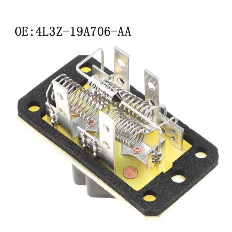 Heater Blower Motor Resistor AC Heating Controller for F150 EC0161B15 EC0161B15A F4ZZ19A706A 4L3Z-19A706-AA 4L3Z19A706AA