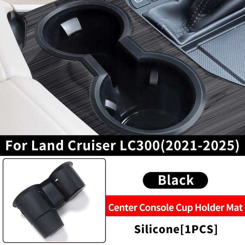 Convient pour la modification de la boîte de rangement centrale Toyota Land Cruiser 300 Accessoires de décoration de porte-gobelet 2024