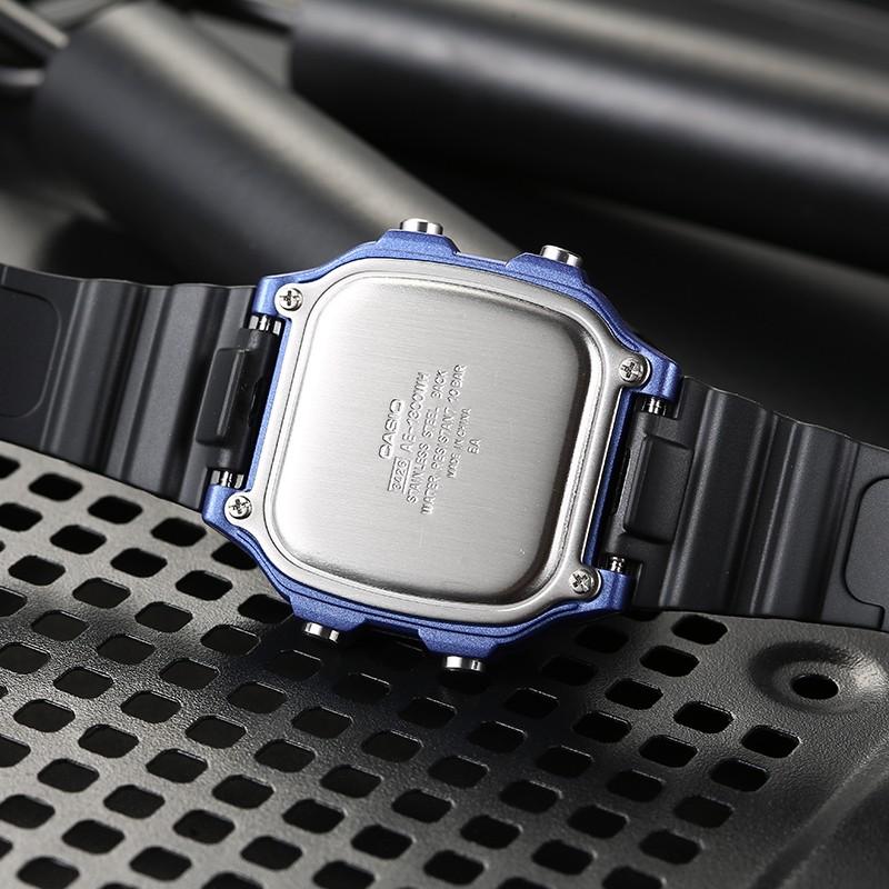 Casio Youth Series Square Dial Digital Fashion Classic Retro Square Ten-Year Power Waterproof Shockproof Quartz Movement Resin Strap AE-1300WH-2A