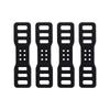 4Pcs Bike Bicycle Cycling Silicone Elastic Strap Bandage Light Lamp Mount Holder Mirror Recorder Fixed Silicone Band Headlight