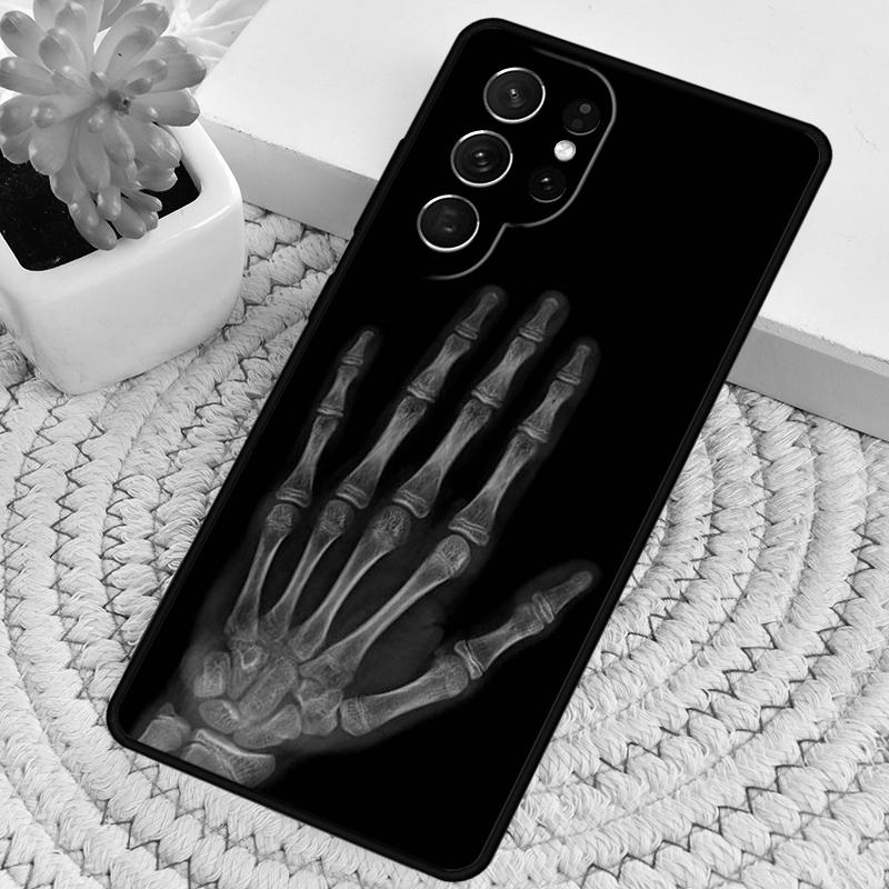 X-ray Hand Bones TPU Phone Case For Samsung Galaxy Note 10 Pro S26 S25 S24 S23 S22 Ultra Plus S21 FE S20 Shockproof Cover