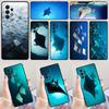 Animal Manta Ray Phone Case For Samsung Galaxy A42 A31 A40 A51 A71 A32 A80 A91 A52 A72 A73 A20e A21S A50 A70 A11 A12 Cover
