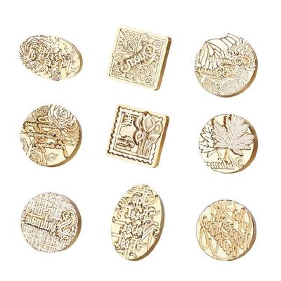 Wax Seal Stamp Words-Phrases English Phrases Sealing Wax Stamp for Cards-Decor