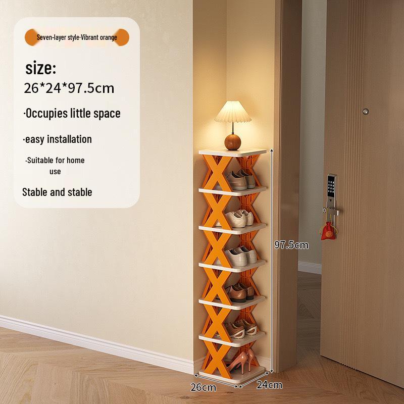 Multi-Layer Detachable Shoe Rack for Entryway and Storage Solutions
