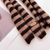 Knit Scarf for Women Long Skinny Belt Necktie Neck Scarf Girls Photo Props Long Neckerchief Skinny Scarf Necktie