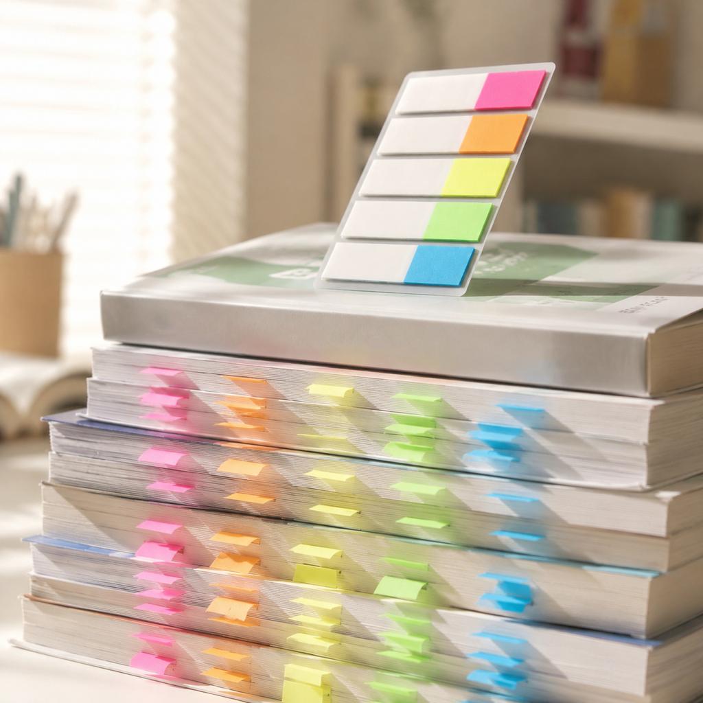 PET Color Sticky Notes for Marking