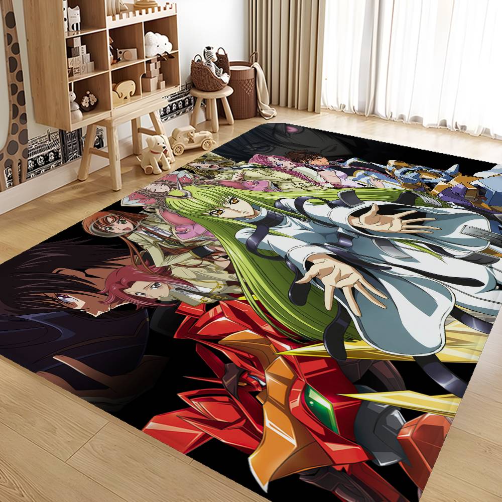 Anime Julius Kingsley Code Geass Floor Mat Cheaper Anti-slip Modern Living Room Balcony Printed Bedside Mats