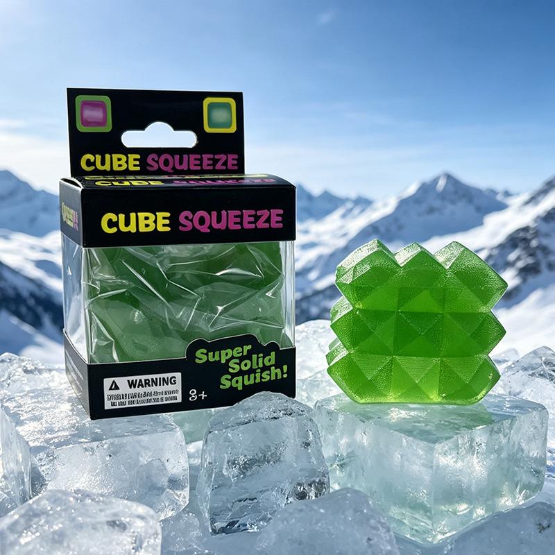 NeeDoh Nice Cube Sensorisch Fidget Speelgoed Angstverlichting Bureau Speelgoed voor Volwassenen Kinderen
