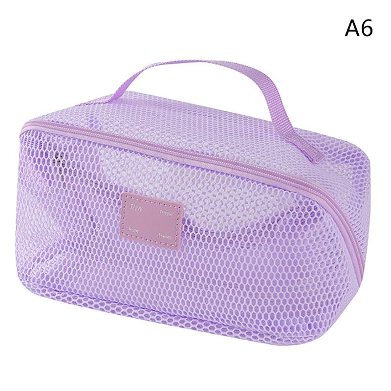 

Women S Portable Storage Toiletry Organizer Bag Mesh Transparent Makeup Bag Large Capacity Tote Multifunctional Makeup Case