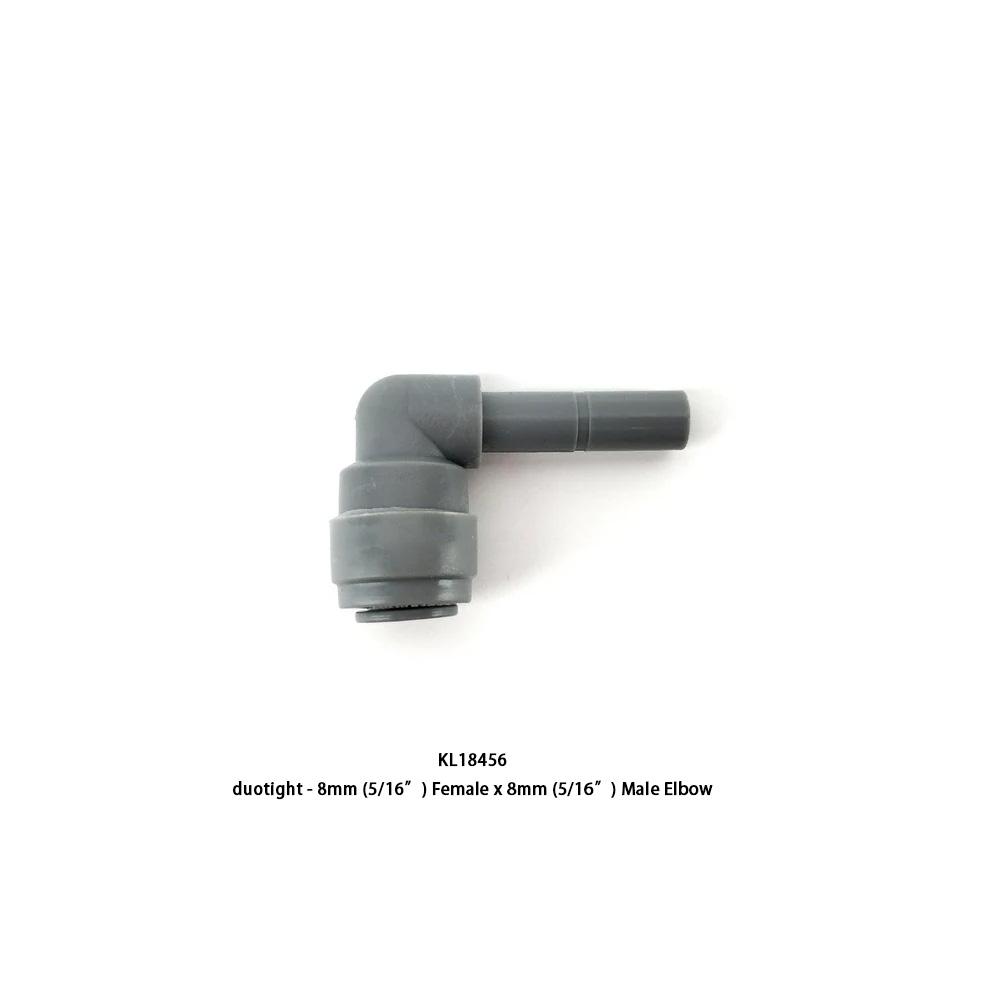 Kegland Barware Duotight/monotight 6.35/8/9.5mm Elbow Plastic Connector Beer Brewing Accessories Homebrew