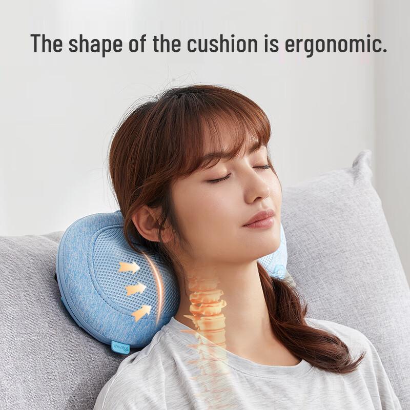 Little Bear Electric Kneading Massage Pillow for Neck & Back