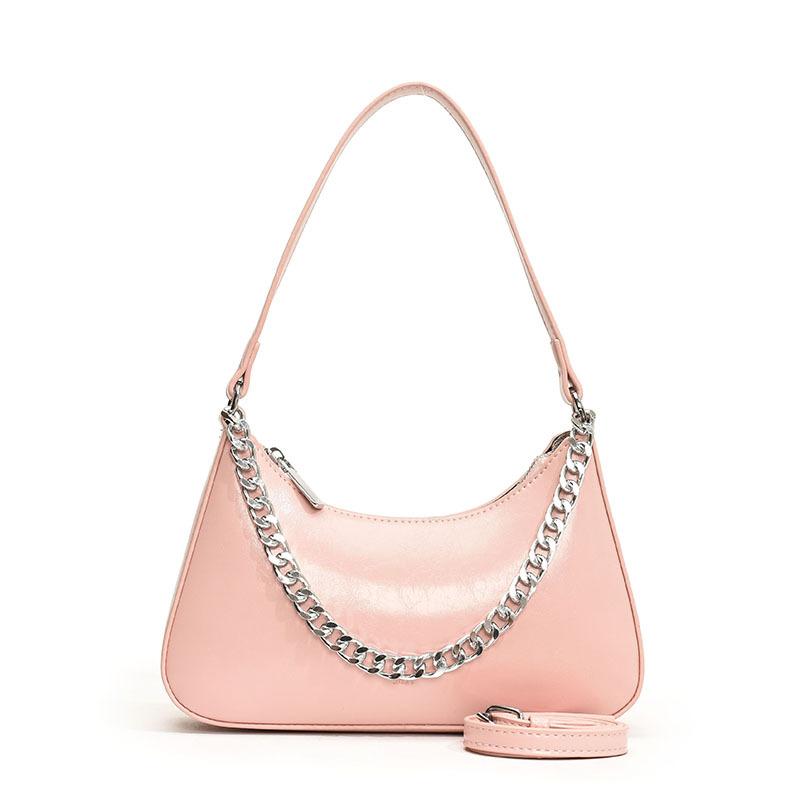 Ausländischer Stil Nischendesign Tasche Damen Sommer 2024 neu trendige Mode tragbare Diamantketten-Tasche einfache Umhängetasche