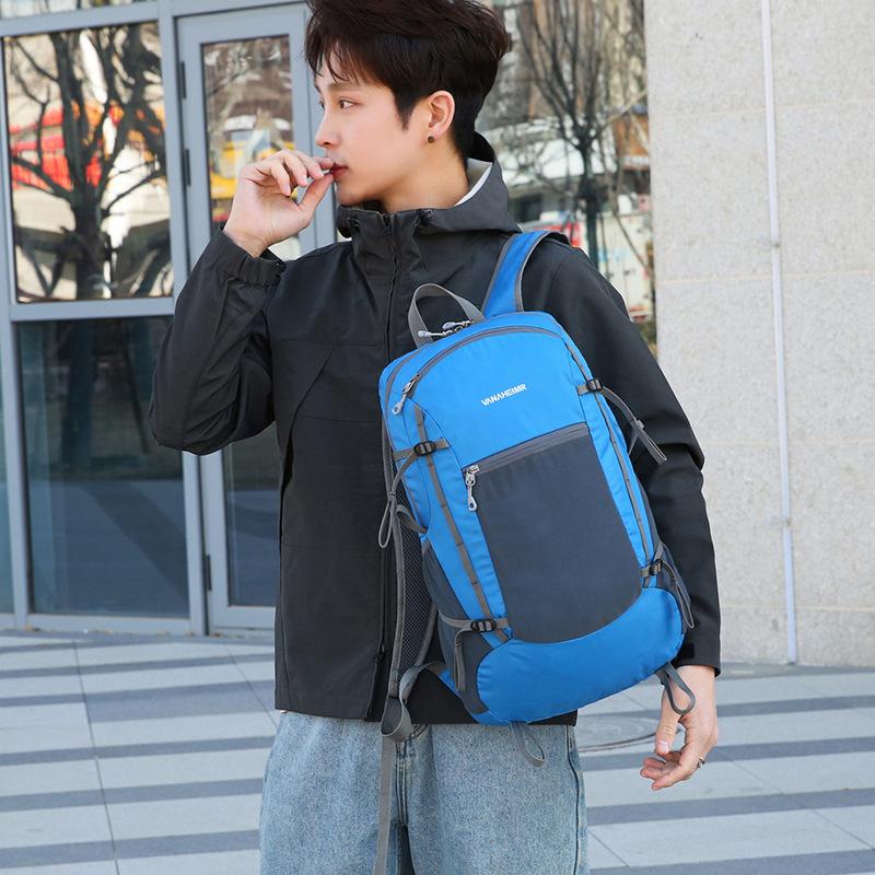 Foldable Travel Backpacks Outdoor Waterproof Climbing Bag Riding Backpack Sports Bag for Man and Women