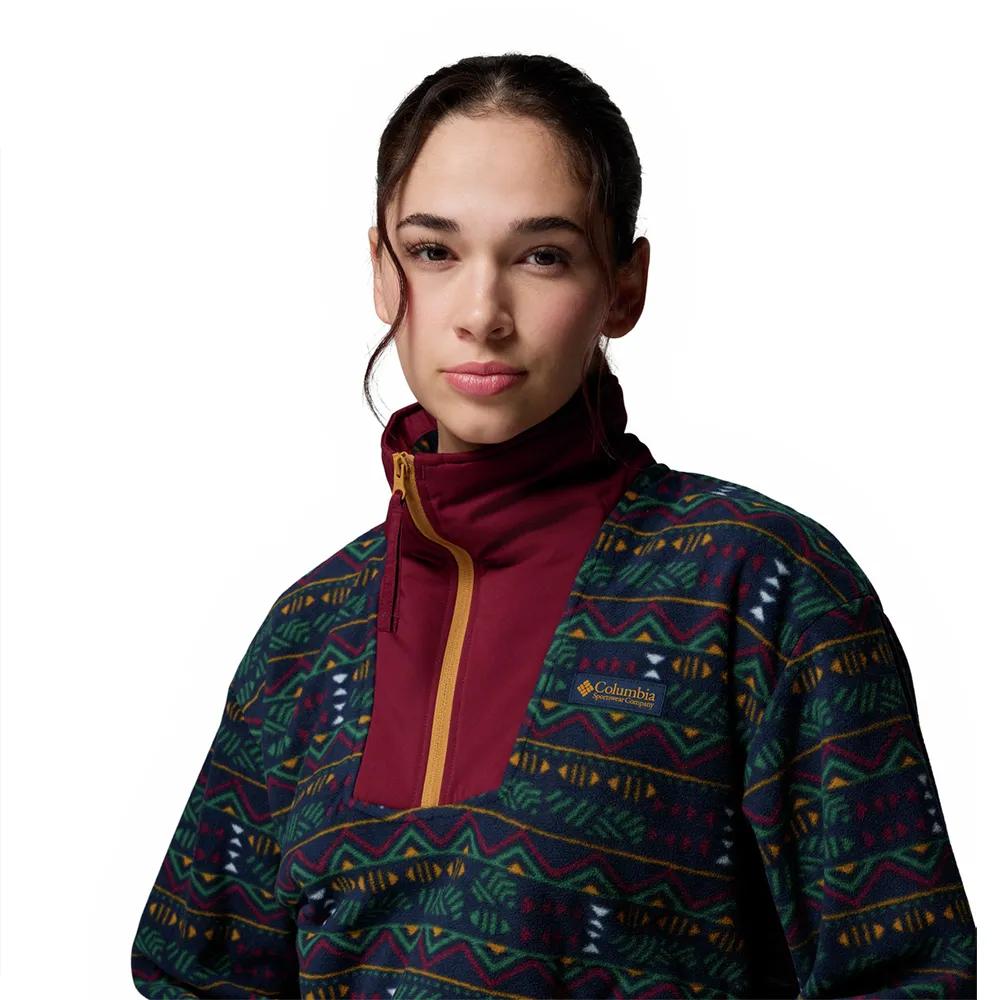 Columbia Fleece Jacket with Half-zip Sequoia Grove™ Printed