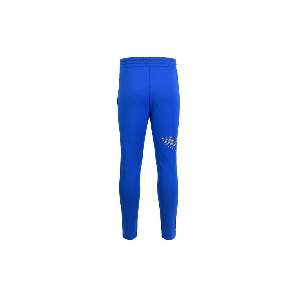 Li Ning Casual Pants Sports Elastic Waist Drawstring Long Pants Men Pants Crystal-Blue AKLQ809-2