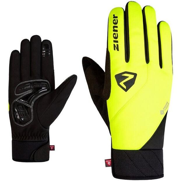 Велоперчатки Ziener DONGI GTX (неон-желтый) 6,5