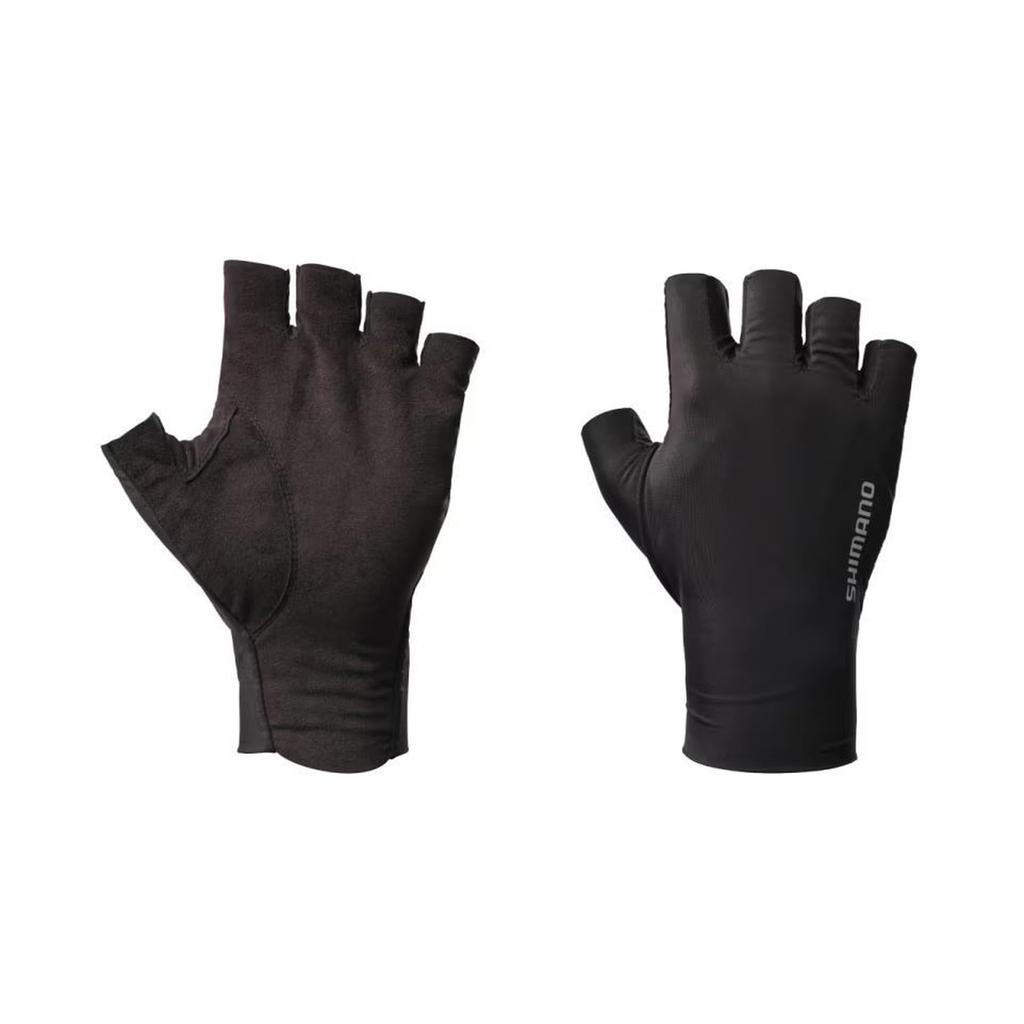 Shimano 05 Sensitive Size L Gloves, 5-Piece Cut, GL-007Y, Black,