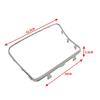 Chrome Car Front Water Cup Frame Trim for Mercedes Benz C-Class GLC W205 C205 C253 X253 2015-20219 (Left-hand Drive)