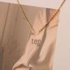 European Style Women's Stainless Steel Cross Pendant Necklace - Personalized, Versatile, Simple Polished Titanium Steel Clavicle Chain