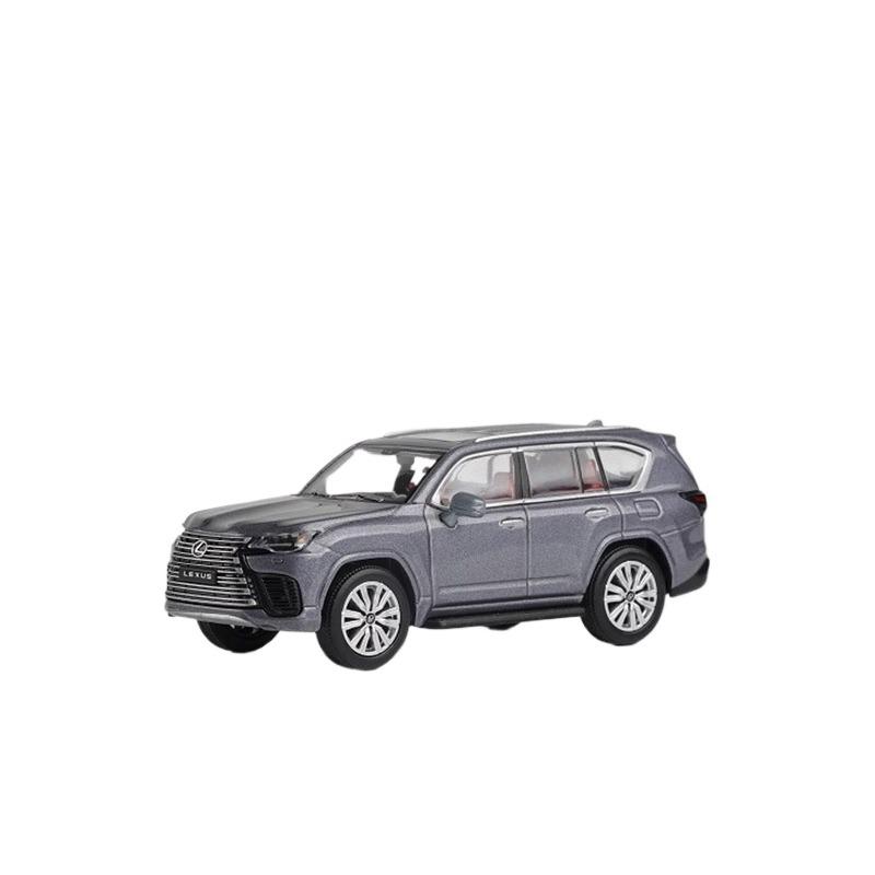 1/64 Lexus LX570 Miniature Model JKM Premium SUV Toy Car Vehicle Free Wheels Diecast Zinc Alloy Metal Collection Gift
