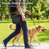 Borsa Impermeabile in Silicone per Premi per Cani Resistente all'Olio e alle Macchie Sacchetto per Snack per Animali Domestici Dispenser di Cibo Premi Snack Sacchetto per Premi per Cuccioli