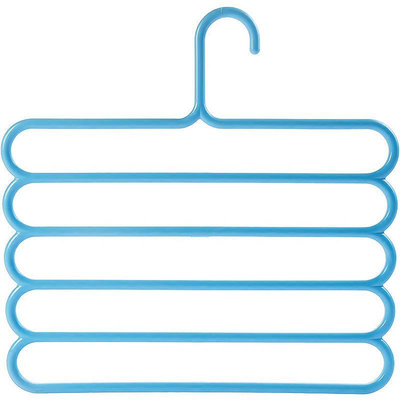 Five-Layer Multifunctional Hanging Rack for Pants, Silk Scarves, and Ties