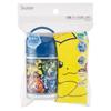 Skater Wet Towel Set with Case, Kids', Made In Japan, Pokemon, Size 25, Boys, OA5AG-A