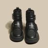 Fashion Fur White Boots Women Padded Cotton Shoes Winter Warm Pu Leather Snow Boots Footwear Thick Bottom Plush Short Ankle Boots