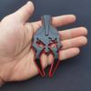 3D Metal Car Front Grille Badge Side Fender Rear Trunk Emblem Badge Decals Motorcycle Sticker Styling Accessories