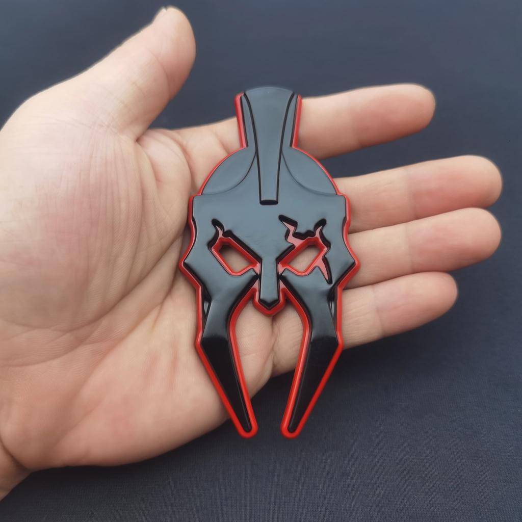 3D Metal Car Front Grille Badge Side Fender Rear Trunk Emblem Badge Decals Motorcycle Sticker Styling Accessories
