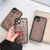 Case For iPhone 17 16 15 13 12 11 14 Pro Max 15 Plus 16e 17 Air Shockproof Clear Matte Cover Christmas Theme Cane Picture Fundas