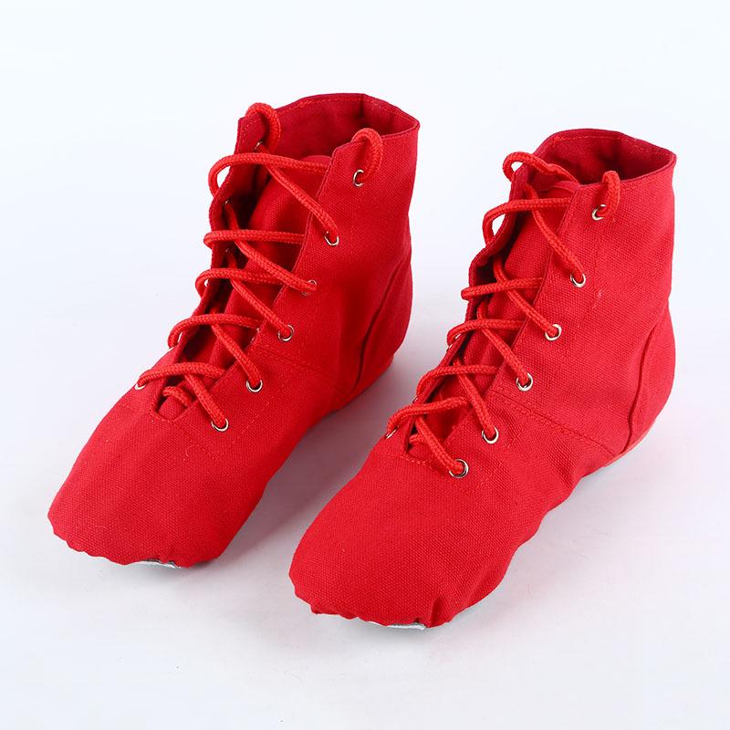 Women's Soft Sole High-Top Jazz Dance Shoes