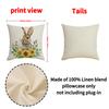 Spring New Easter Bunny Pillow Cover Living Room Sofa Cushion Outdoor Pillow Cover Home Decoration Cushion