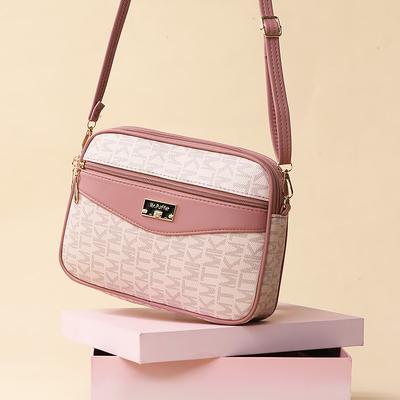 PU Leather Women's Bags Large Capacity Shoulder Bags with 4-layer Zipper Large Square Bag Luxury Designer Women's