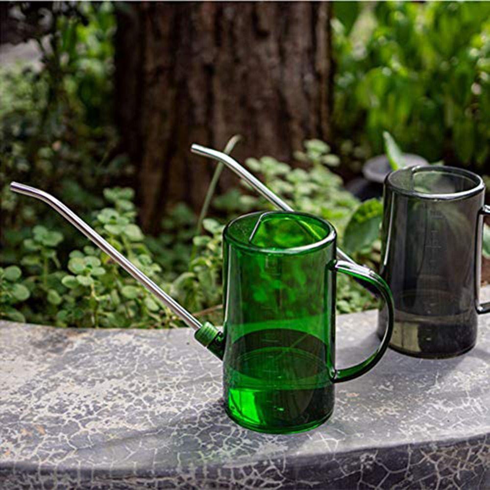 Shatterproof Small Watering Can Plastic Plant Sprinkler Modern Long Spout Watering Pot  Flowers