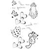Y2K Sexy Butterfly English Cross Finger Waist Belly Tattoo Sticker Holiday Party Decoration Sticker