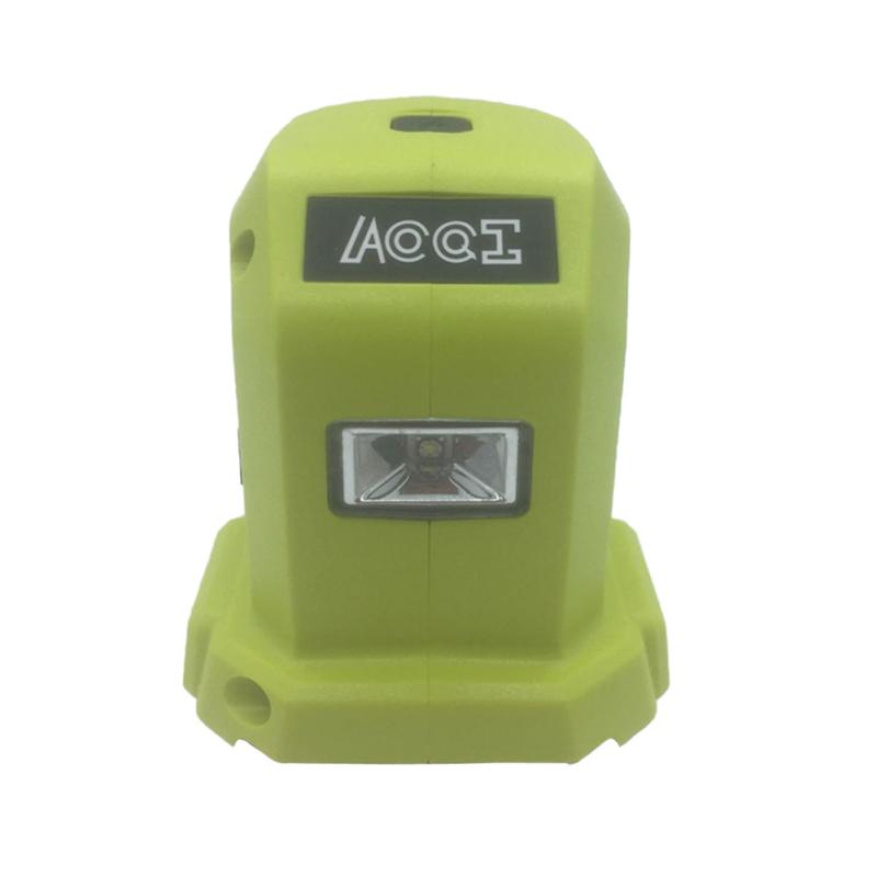 Portable Power Source Li-ion With Lighting Function Dual Usb Output+ Dc Output Compatible For Ryobi