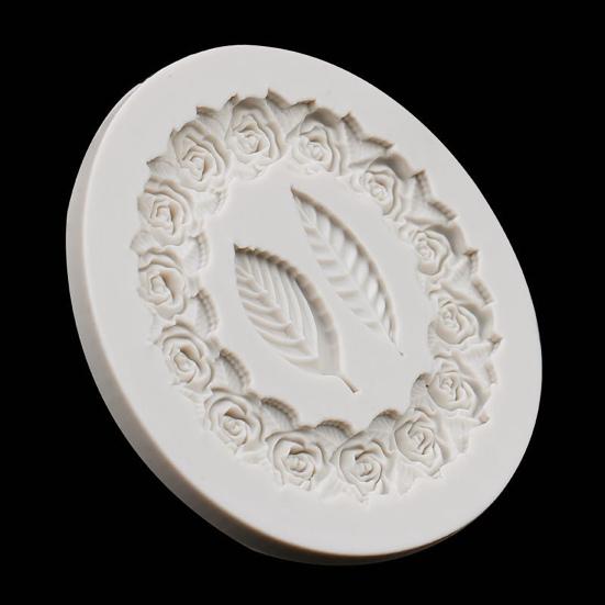 Cookie Mold Multi-purpose Food Grade Safe Delicate Silicone Cake Cookie Baking Mold Baking Tool