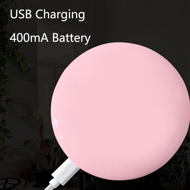 Mini Portable LED Light Makeup Mirror 3X Magnifying HD Mirror with 3 Levels of Brightness USB Charging Travel Foldable Mirror
