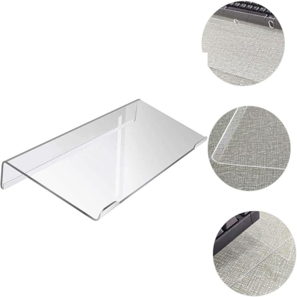 Ergonomic Design Acrylic Keyboard Stand Clear Keyboard Tray Computer Keyboard Holder  Home